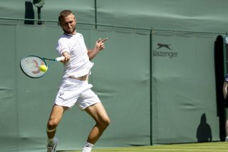 Leandro Riedi aura un coup à jouer dans son 1er tour à New York KEYSTONE/PETER KLAUNZER